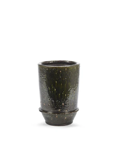 Serax – Kelly Wearstler – PLANTENPOT 02 M DONKER GROEN DUNE