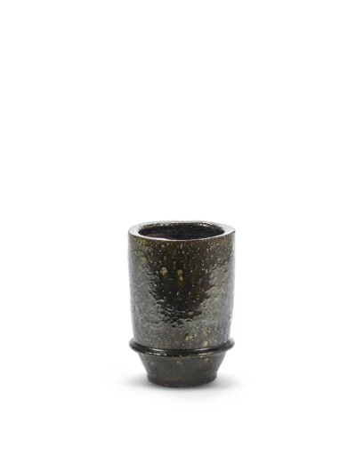 Serax – Kelly Wearstler – PLANTENPOT 02 S DONKER GROEN DUNE