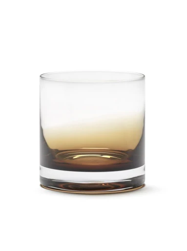 Serax – Kelly Wearstler – WHISKYGLAS AMBER ZUMA – Set van 4 Serax – Kelly Wearstler – WHISKYGLAS AMBER ZUMA – Set van 4