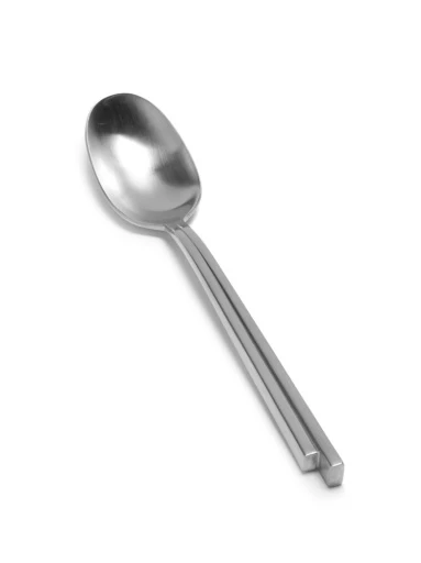 Serax – Kelly Wearstler – YOGHURT LEPEL STAINLESS DUNE  – Set van 6