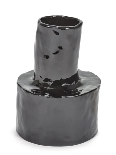 Serax – Marie Michielssen – VASE 05 ZWART HÉLÉNA MARIE Serax – Marie Michielssen – VASE 05 ZWART HÉLÉNA MARIE