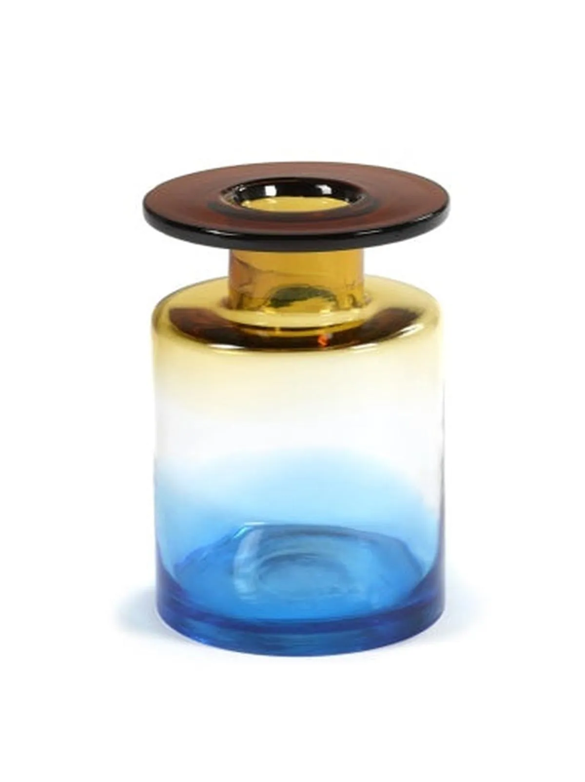 Serax – Marie Michielssen – Vaas M Blauw/Amber Wind & Fire Serax – Marie Michielssen – Vaas M Blauw/Amber Wind & Fire