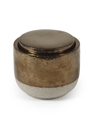 Serax – Piet Boon – GEURKAARS L GOUD CHARRED SANTAL