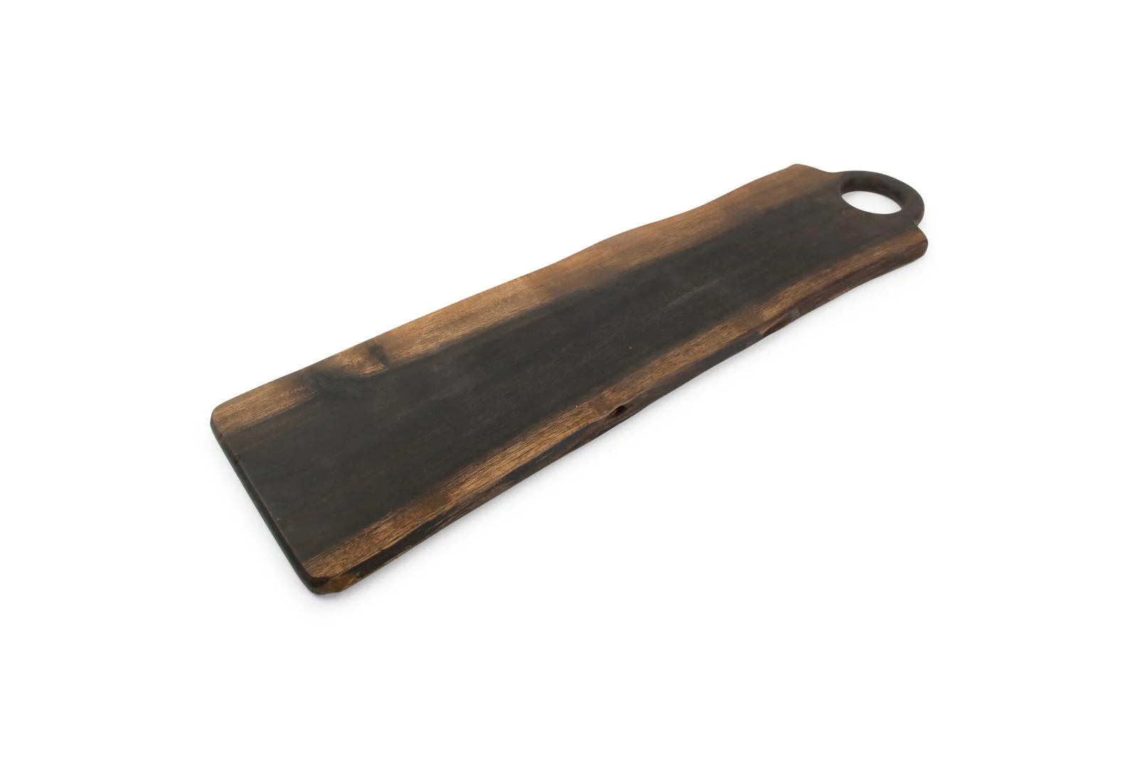 Serveerplank 60x15xH1,5cm hout zwart Chop