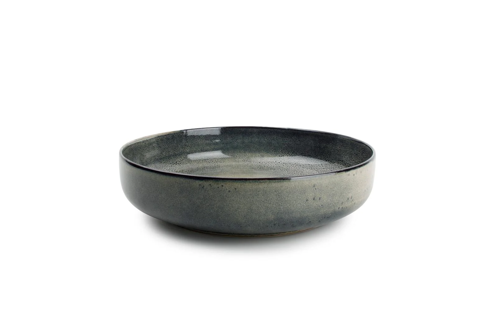 Serveerschaal 28xH7cm groen/blauw Meridian