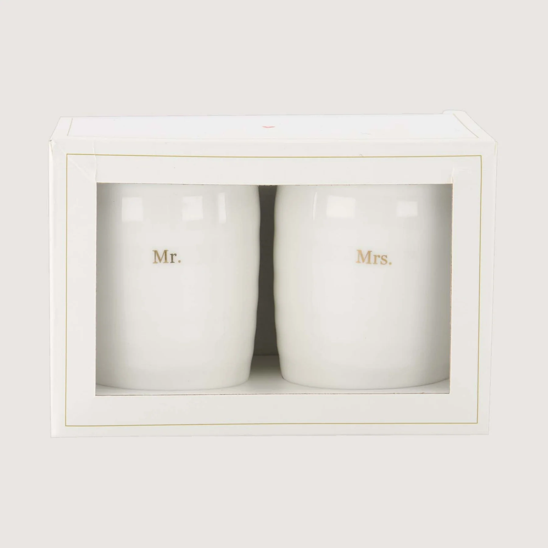 Set Van 2 Mokken Mr & Mrs