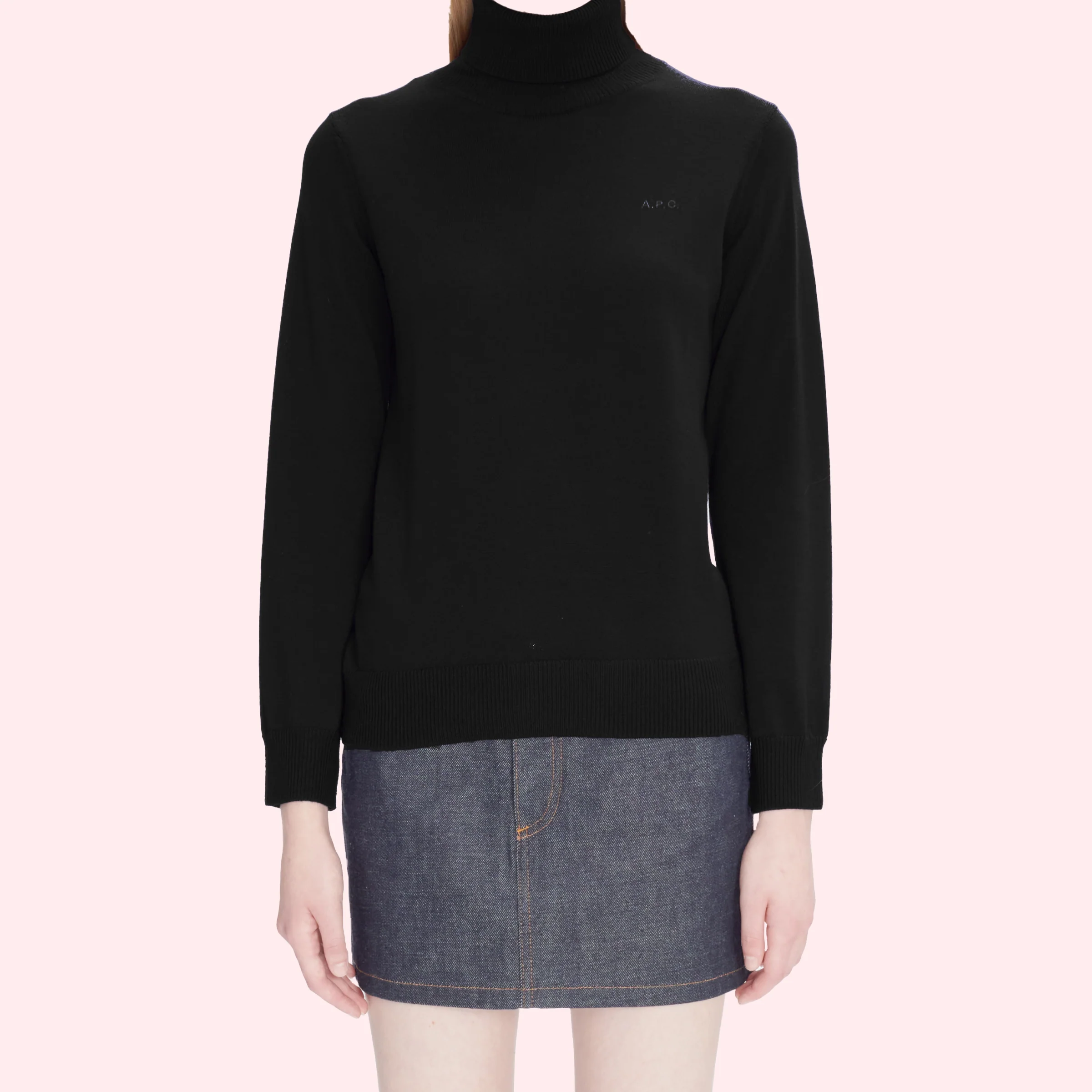 sweater Sybille logo black