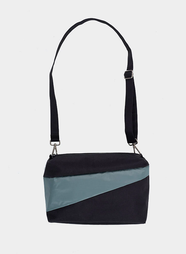 SUSAN BIJL The New Bum Bag Black & Grey MEDIUM SUSAN BIJL The New Bum Bag Black & Grey MEDIUM