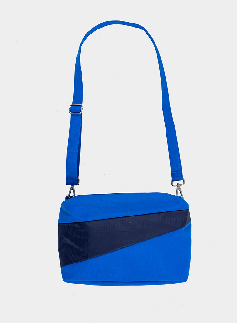 SUSAN BIJL The New Bum Bag Blue & Navy MEDIUM SUSAN BIJL The New Bum Bag Blue & Navy MEDIUM