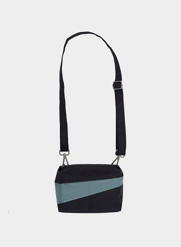 SUSAN BIJL The New Bum Bag Black & Grey SMALL SUSAN BIJL The New Bum Bag Black & Grey SMALL