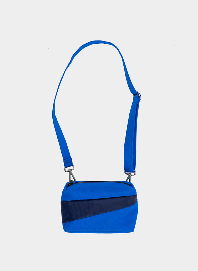 SUSAN BIJL The New Bum Bag Blue & Navy SMALL SUSAN BIJL The New Bum Bag Blue & Navy SMALL
