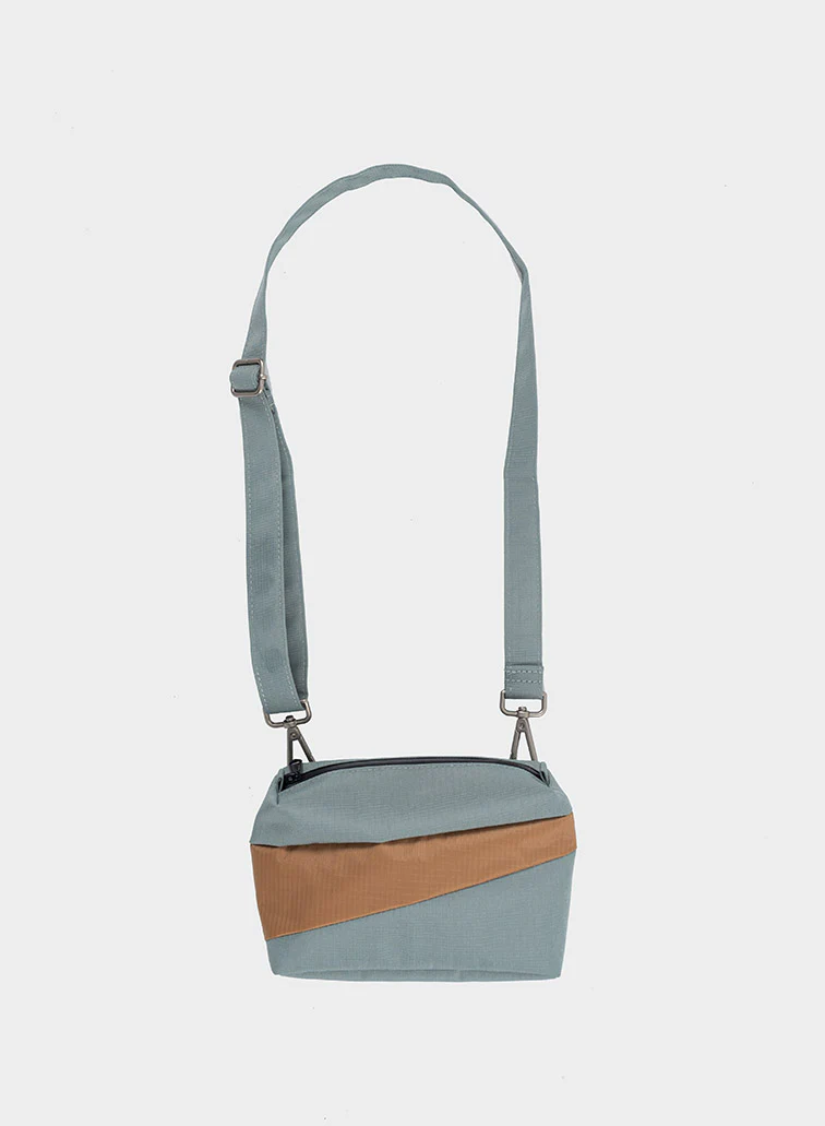 SUSAN BIJL The New Bum Bag Grey & Camel SMALL SUSAN BIJL The New Bum Bag Grey & Camel SMALL