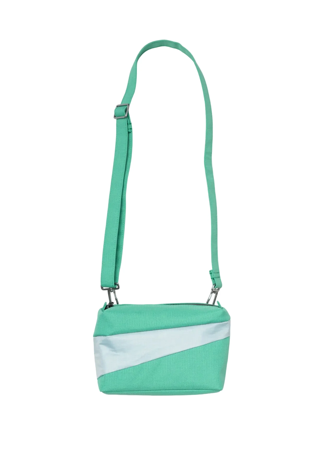 SUSAN BIJL The New Bum Bag Holly Green & Surf Spray SMALL SUSAN BIJL The New Bum Bag Holly Green & Surf Spray SMALL