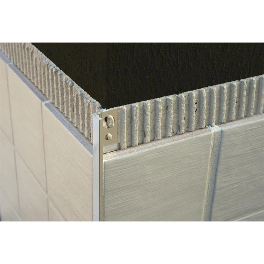 Tegelprofiel Recht Mat Zilver Aluminium 12 mm 270 cm ESA127.81