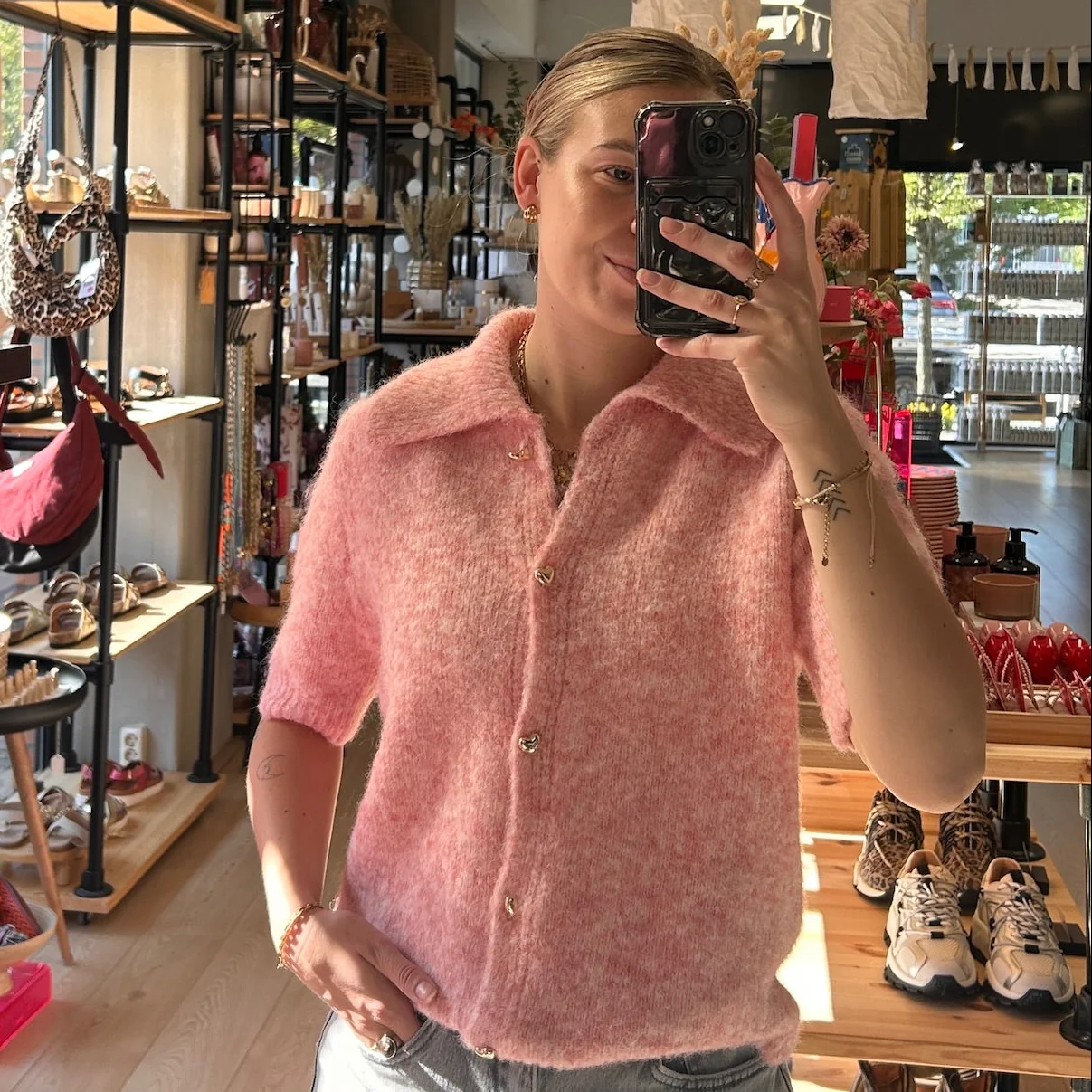 The Amore Knitwear Roze