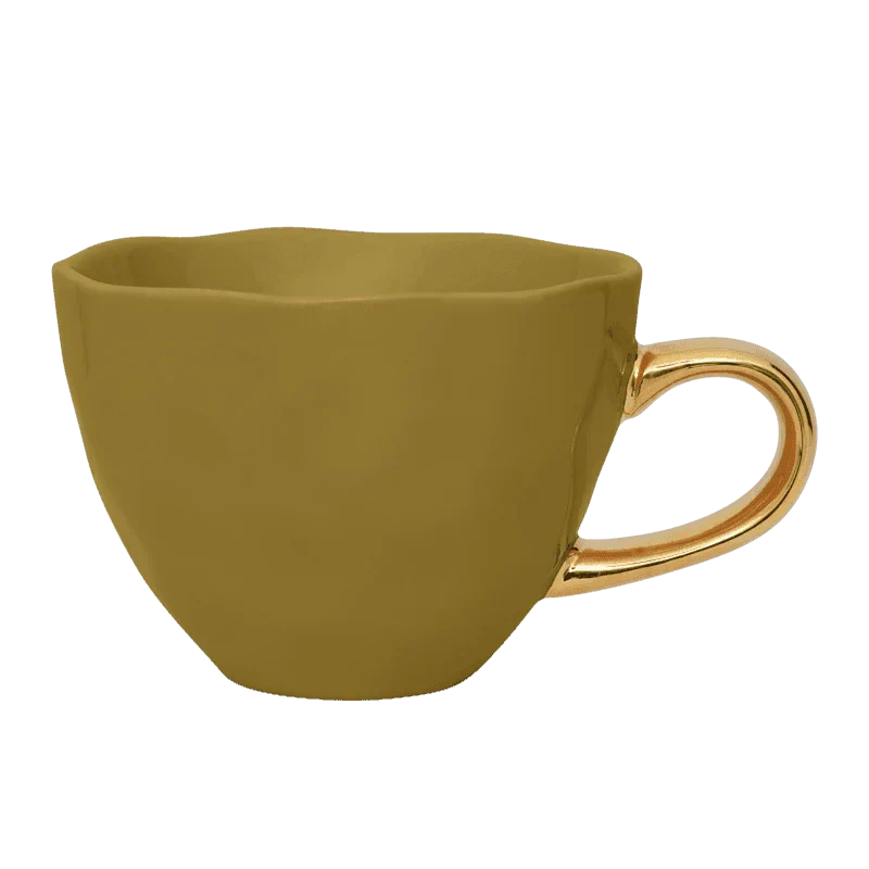 Urban Nature Culture | Good Morning Kopje Cappuccino / Tea Ø11 cm – Amber Green