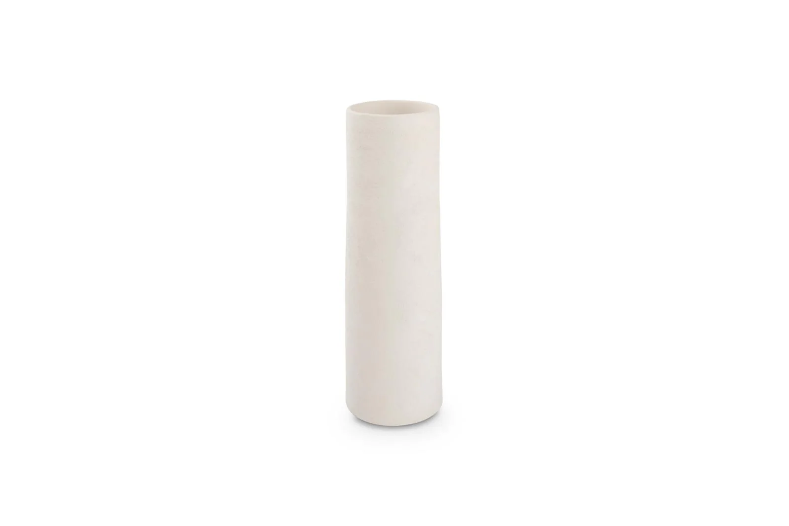 Vaas 10xH30cm wit Cone
