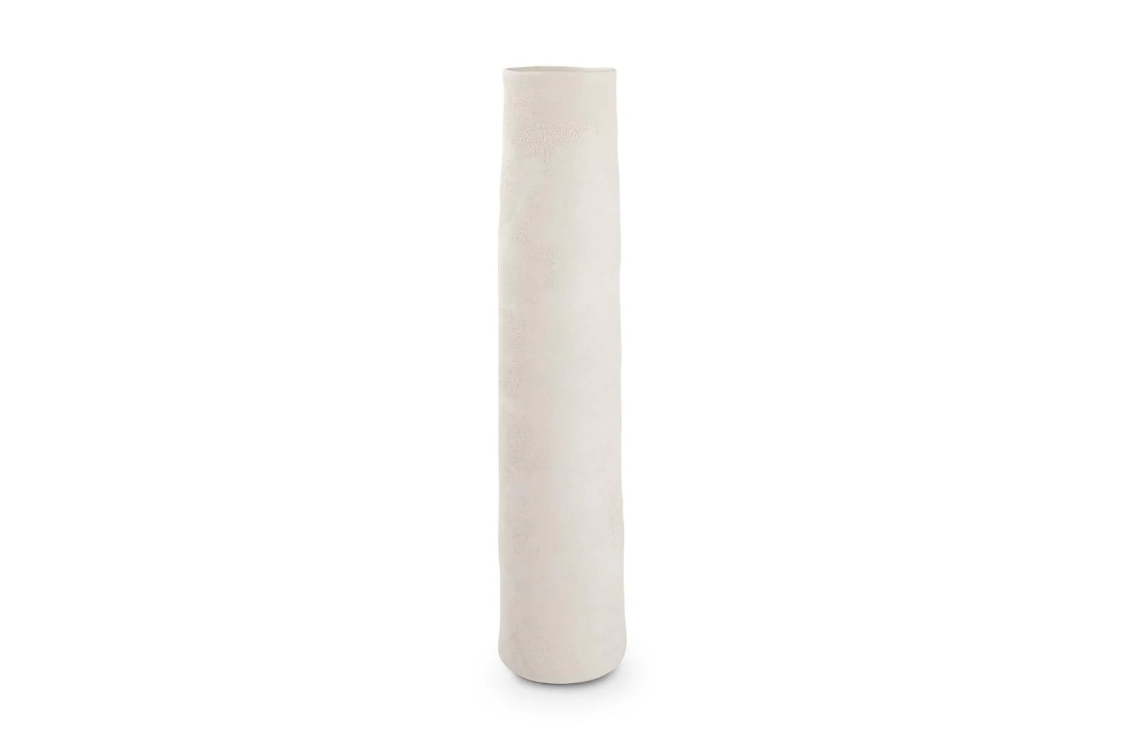 Vaas 11,5xH50cm wit Cone