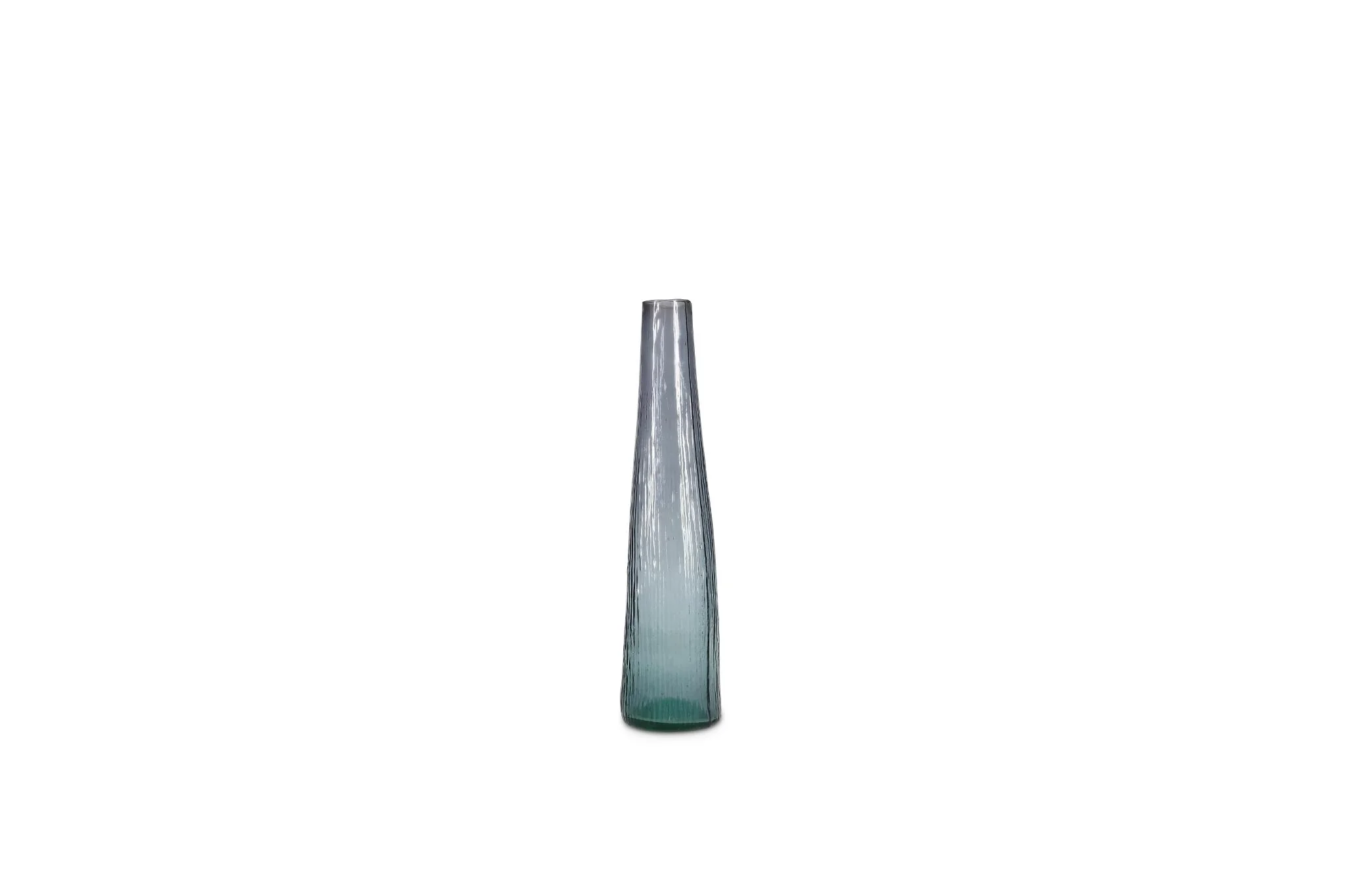Vaas 9xH40cm blauw Twig