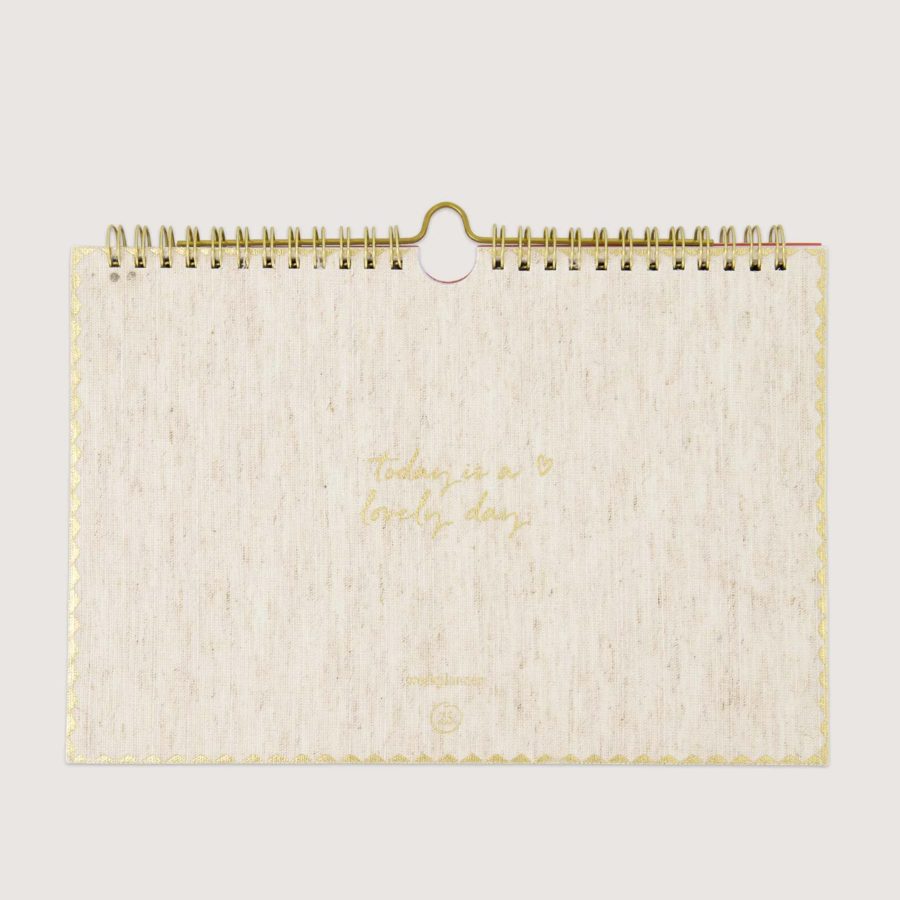 Weekplanner Today Is A Lovely Day Hartje