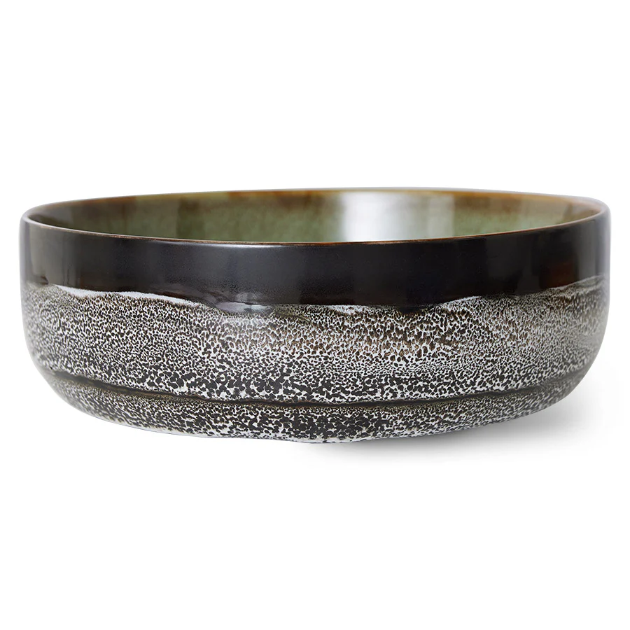 70s ceramics: salad bowl – Rock on