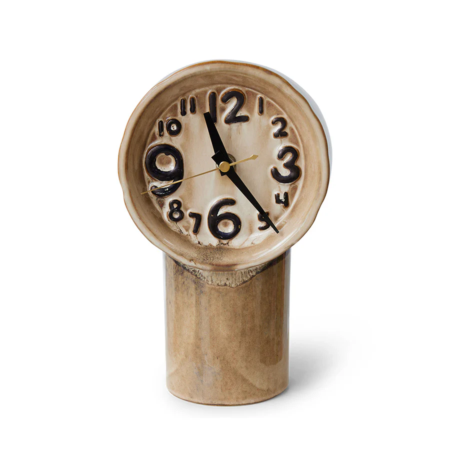 Hkliving retro ceramic clock – Cream