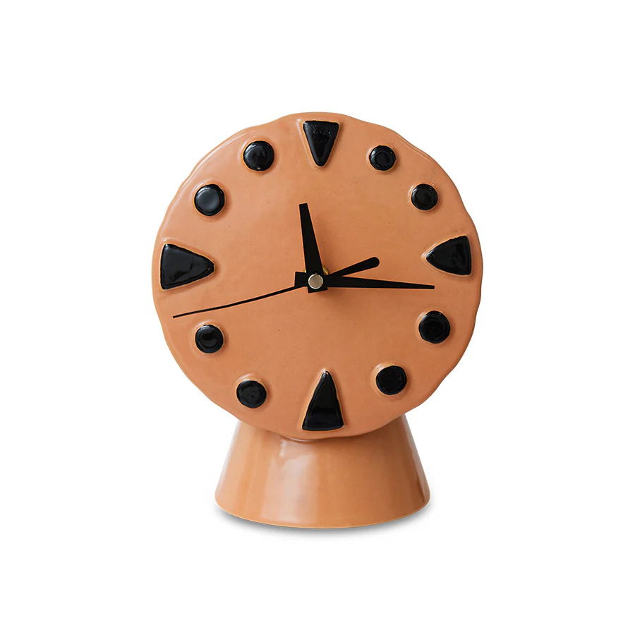 Hkliving retro ceramic clock – Peach