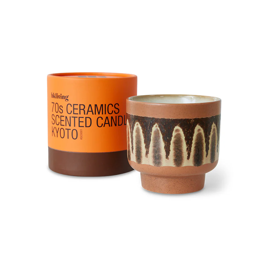 Hkliving 70s ceramics – Scented candle Kyoto