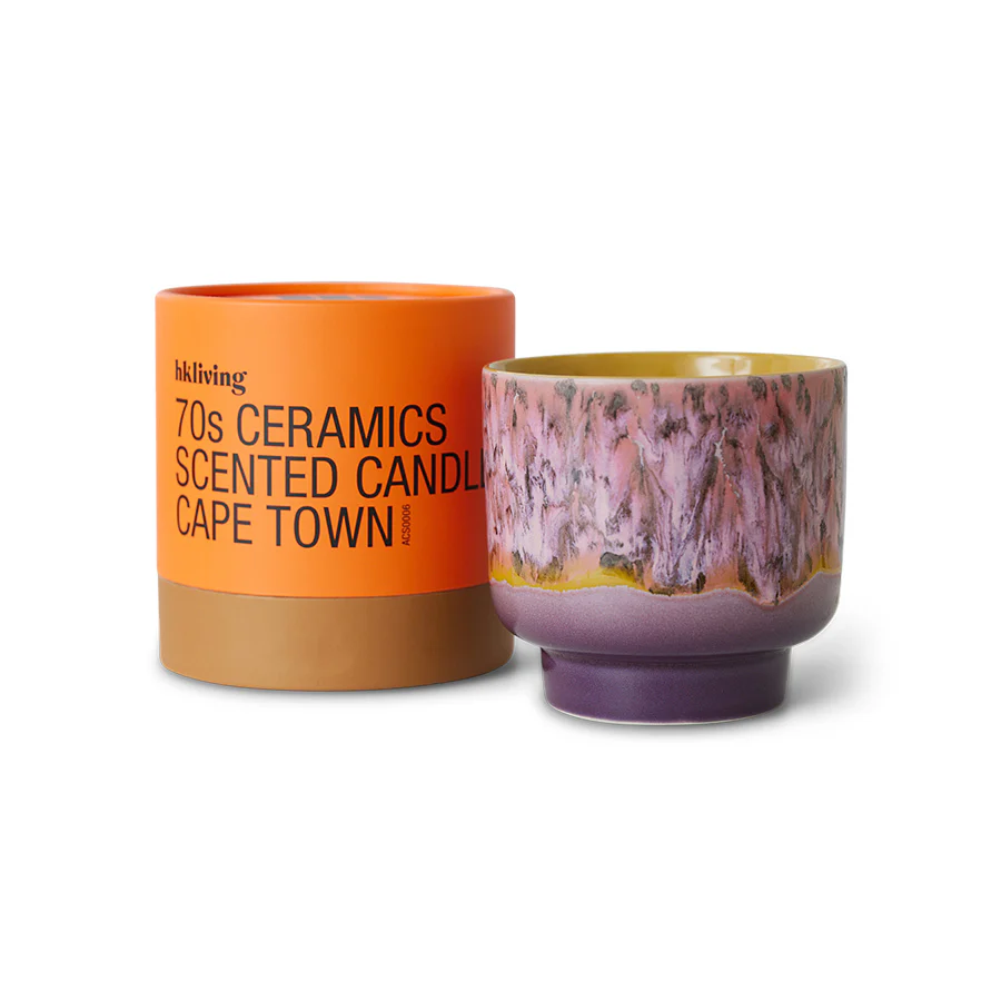 Hkliving 70s ceramics – Scented candle Cape town
