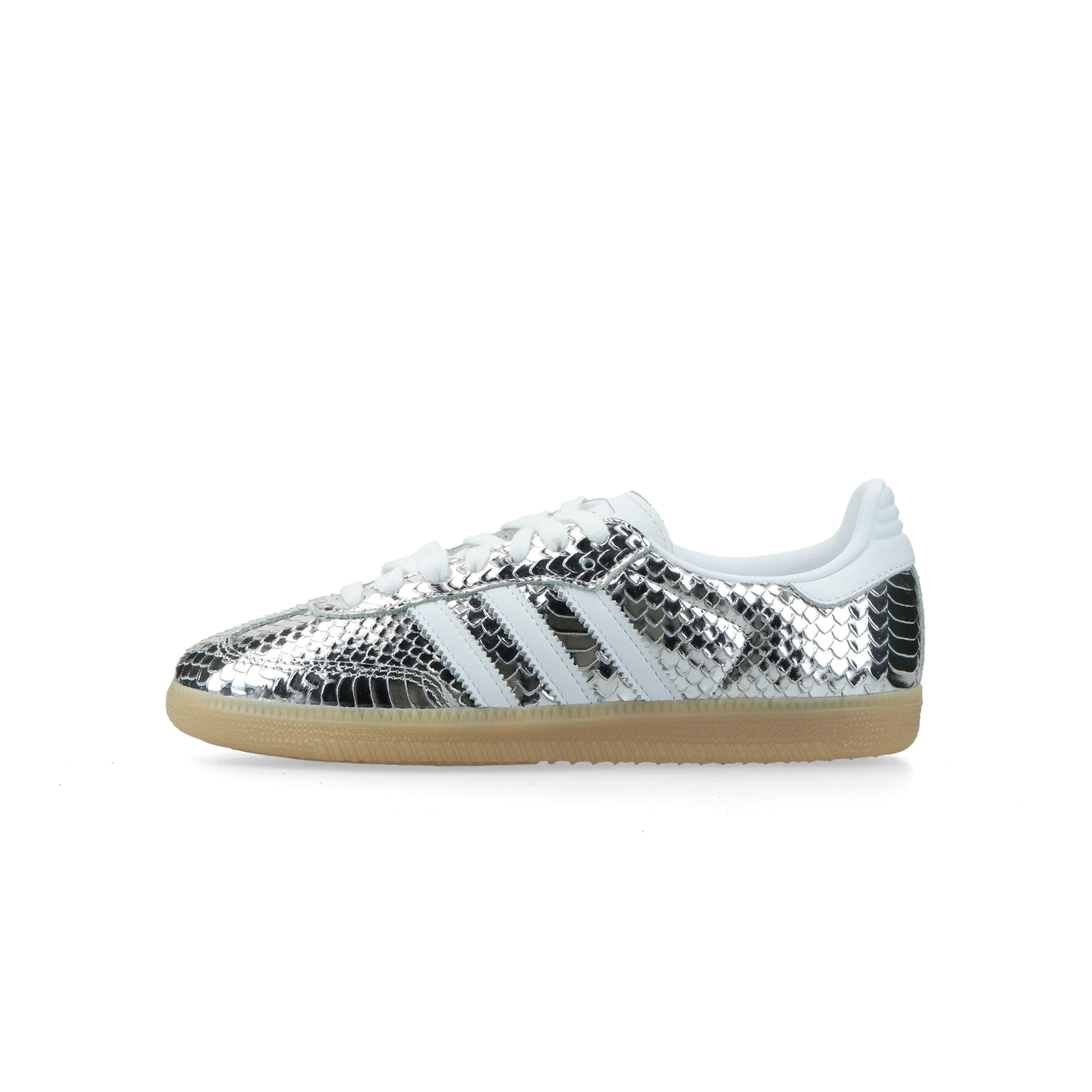 Adidas Samba Patent Snakeskin Silver Metallic Adidas Samba Patent Snakeskin Silver Metallic