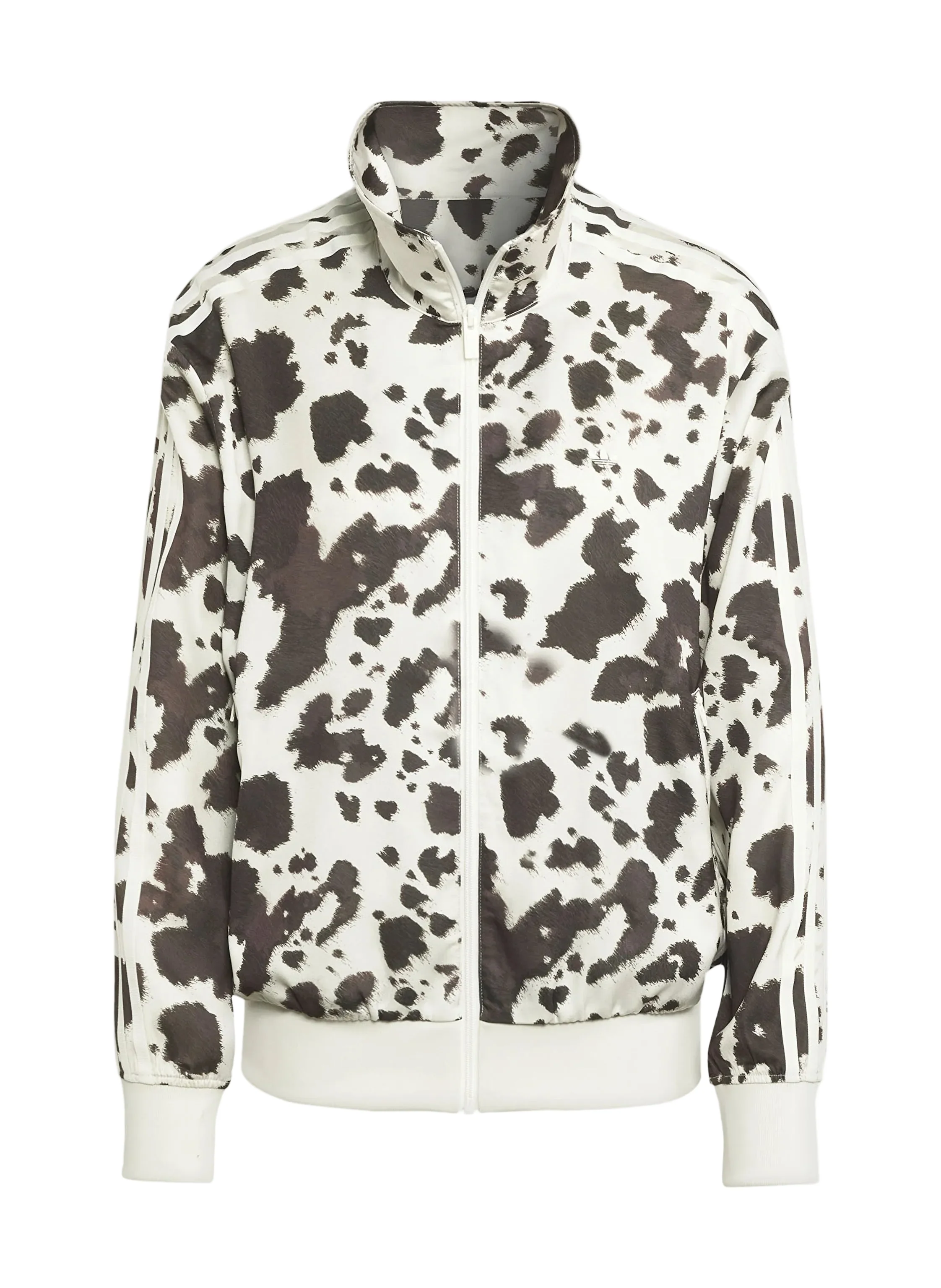 Adidas Originals Satin Sportjack Cow Print Adidas Originals Satin Sportjack Cow Print