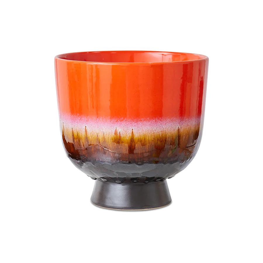 Hkliving Retro flower pot – Cherry red