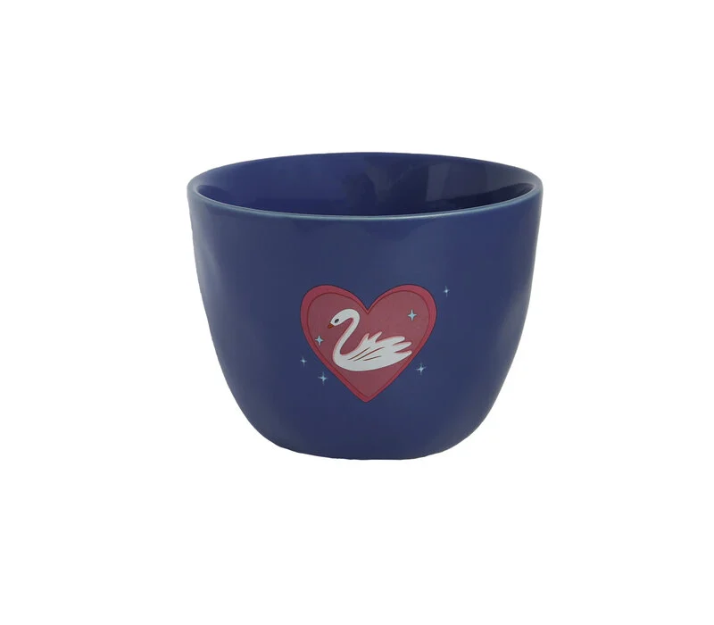 All the luck in the world – Grote blauwe kop zwaan