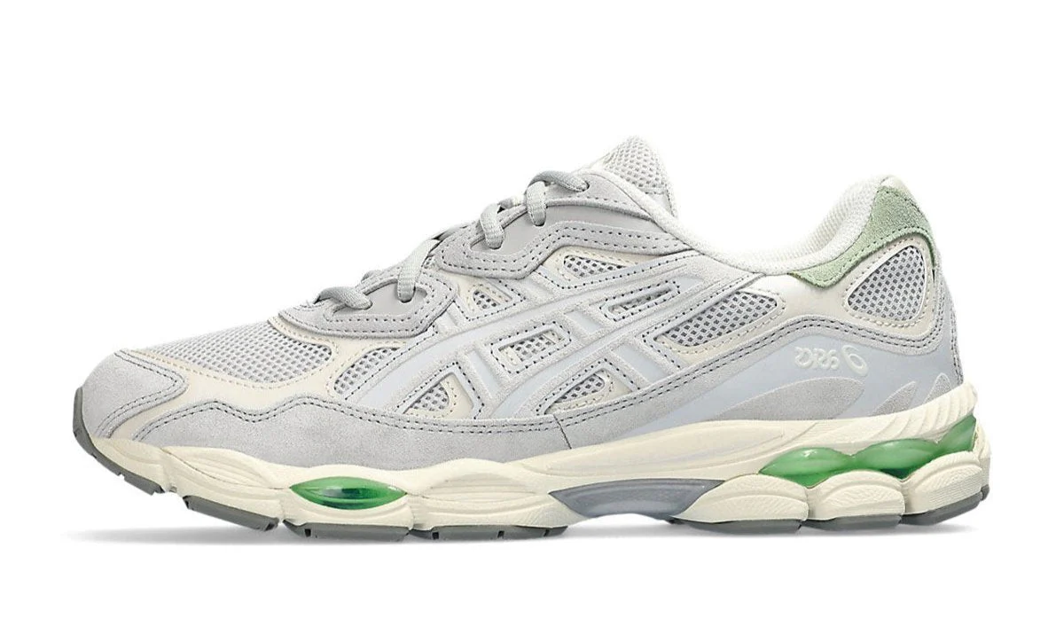 Asics GEL-NYC Cloud Grey Green Asics GEL-NYC Cloud Grey Green
