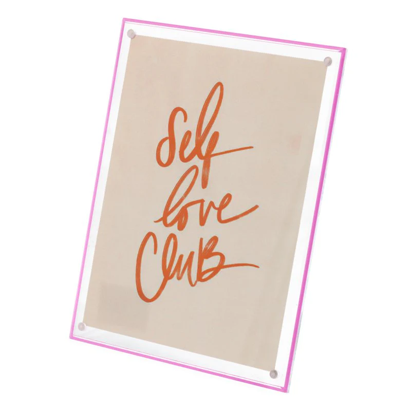 Fotolijstje Self love Club – Roze