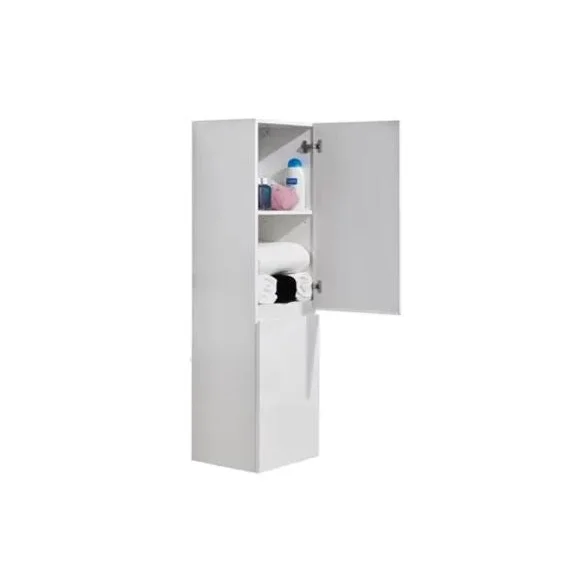 Badmeubel Locomo wit hoge kast by L’Aqua®