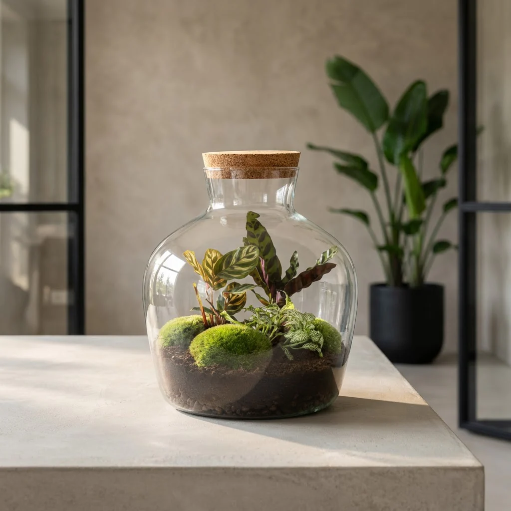 Fat Joe – DIY Planten terrarium –  Ecosysteem plant – Ø 29 cm ↑ 30 cm