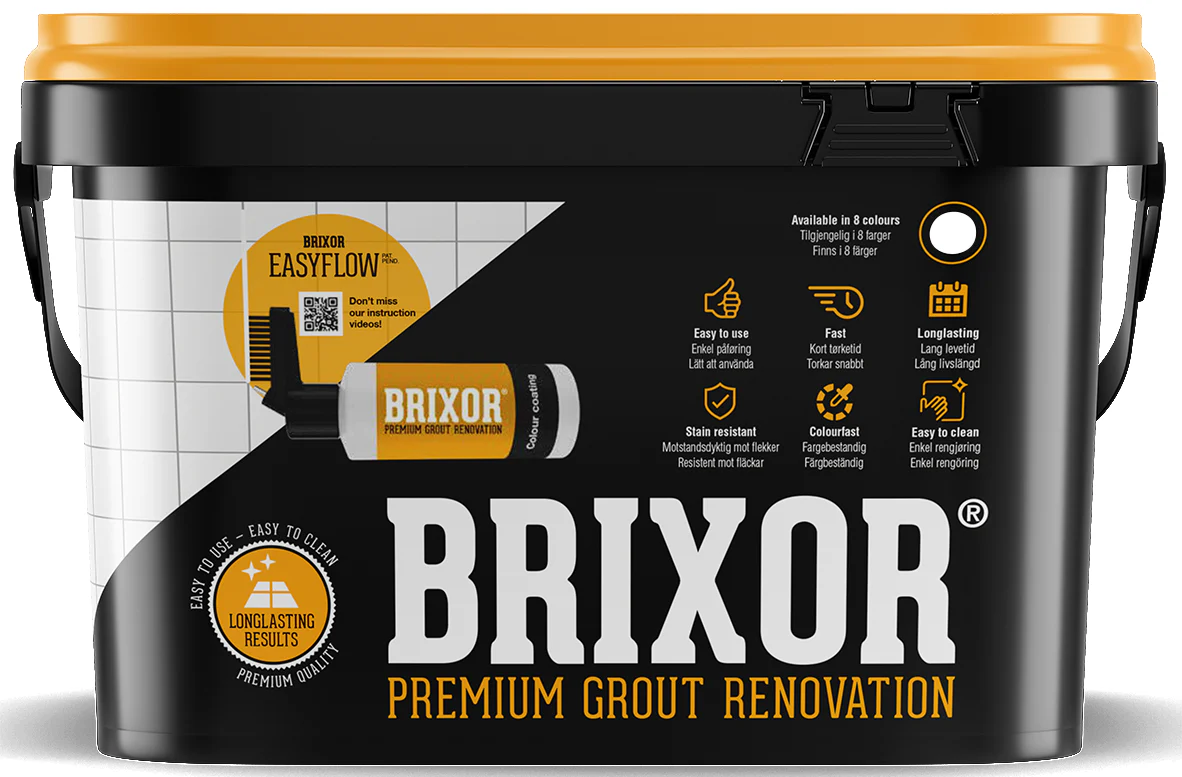 Brixor Voegrenovatie Set premium B-01 Wit 1,3 kg