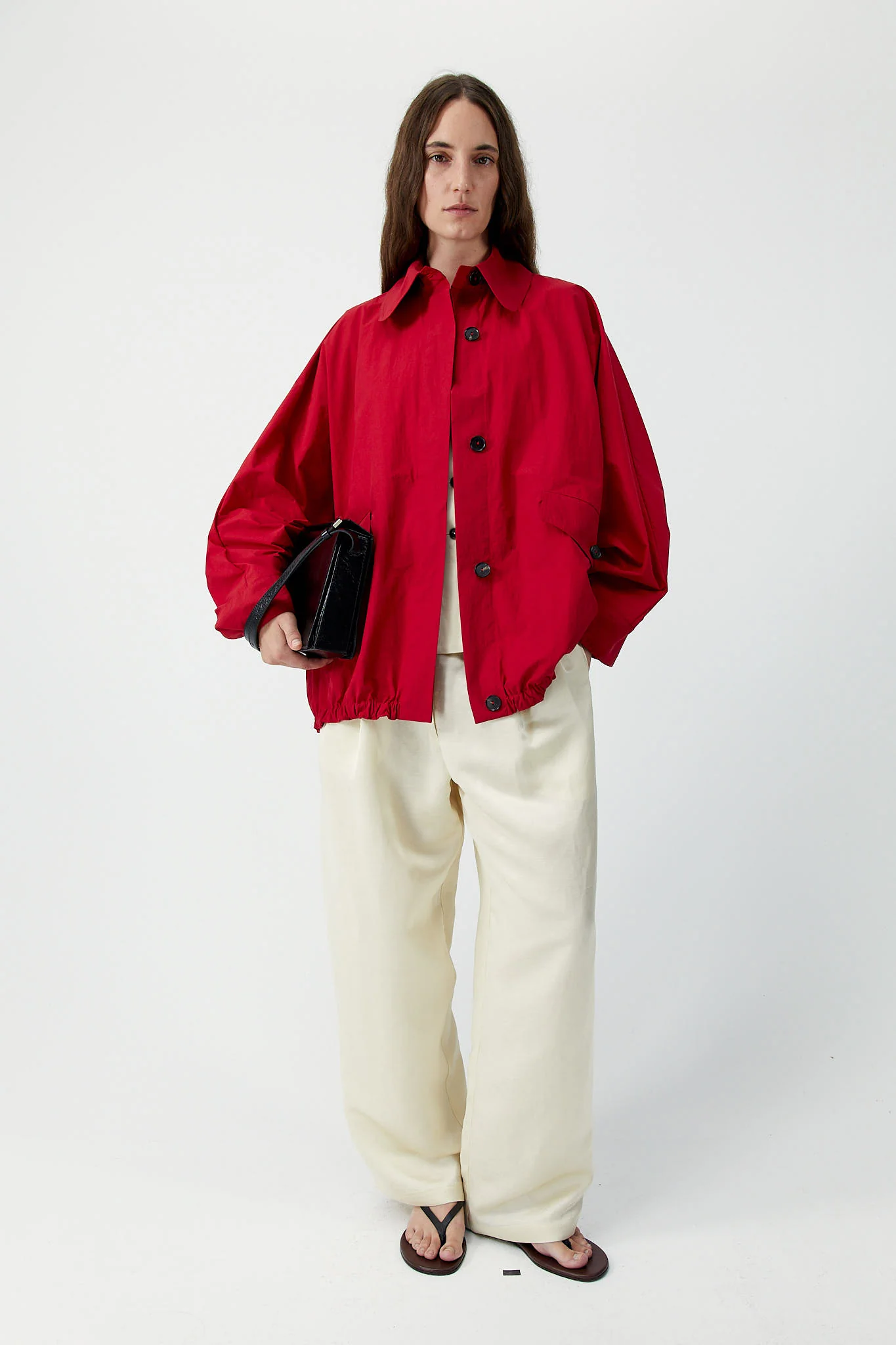 BATWING JACKET Red