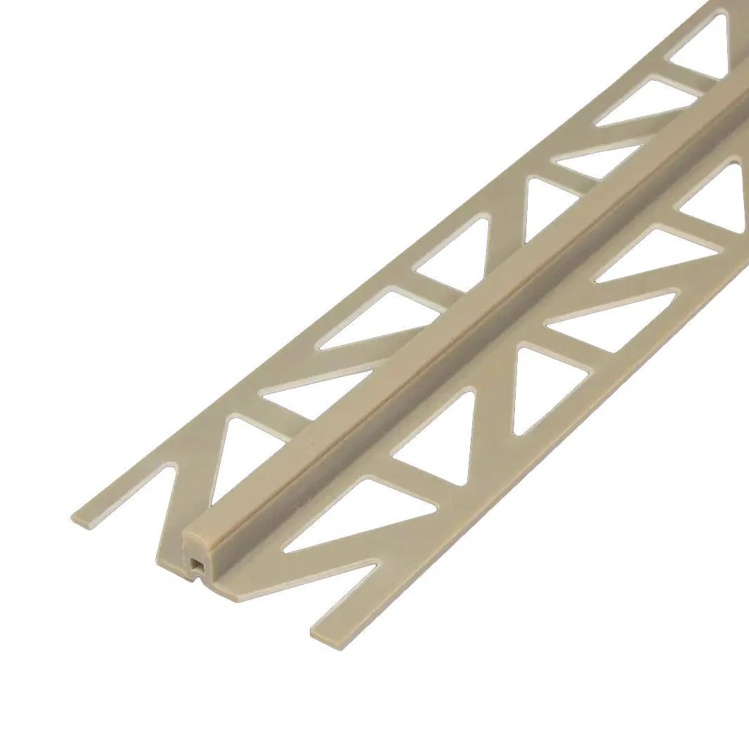 DURAL dilatatie- en bewegingsvoegprofiel DURAFLEX PVC PVC beige 12,5 mm 250 cm DURAL dilatatie- en bewegingsvoegprofiel DURAFLEX PVC PVC beige 12,5 mm 250 cm