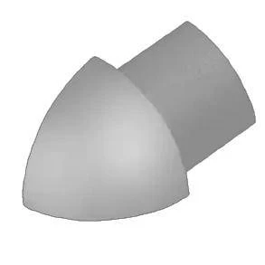 DURAL binnenhoek DURONDELL aluminium gepoedercoat betongrijs RAL 0006500 12,5 mm DURAL binnenhoek DURONDELL aluminium gepoedercoat betongrijs RAL 0006500 12,5 mm