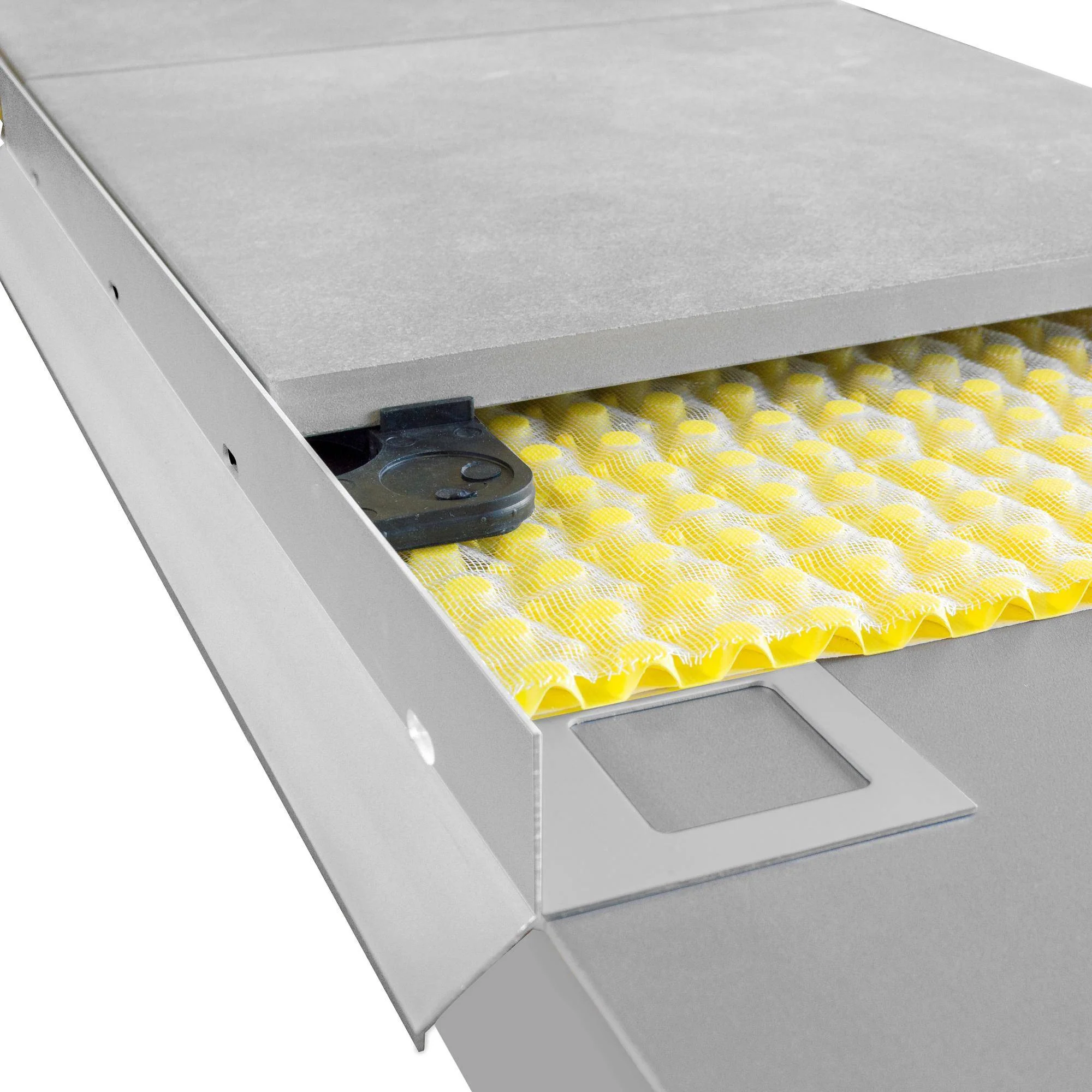 DURAL balkonhoekprofiel DURABAL BL aluminium geanodiseerd zilver 95mm 300cm