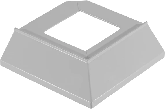 DURAL hoekstuk DURABAL BT 11 aluminium geanodiseerd zilver 100mm