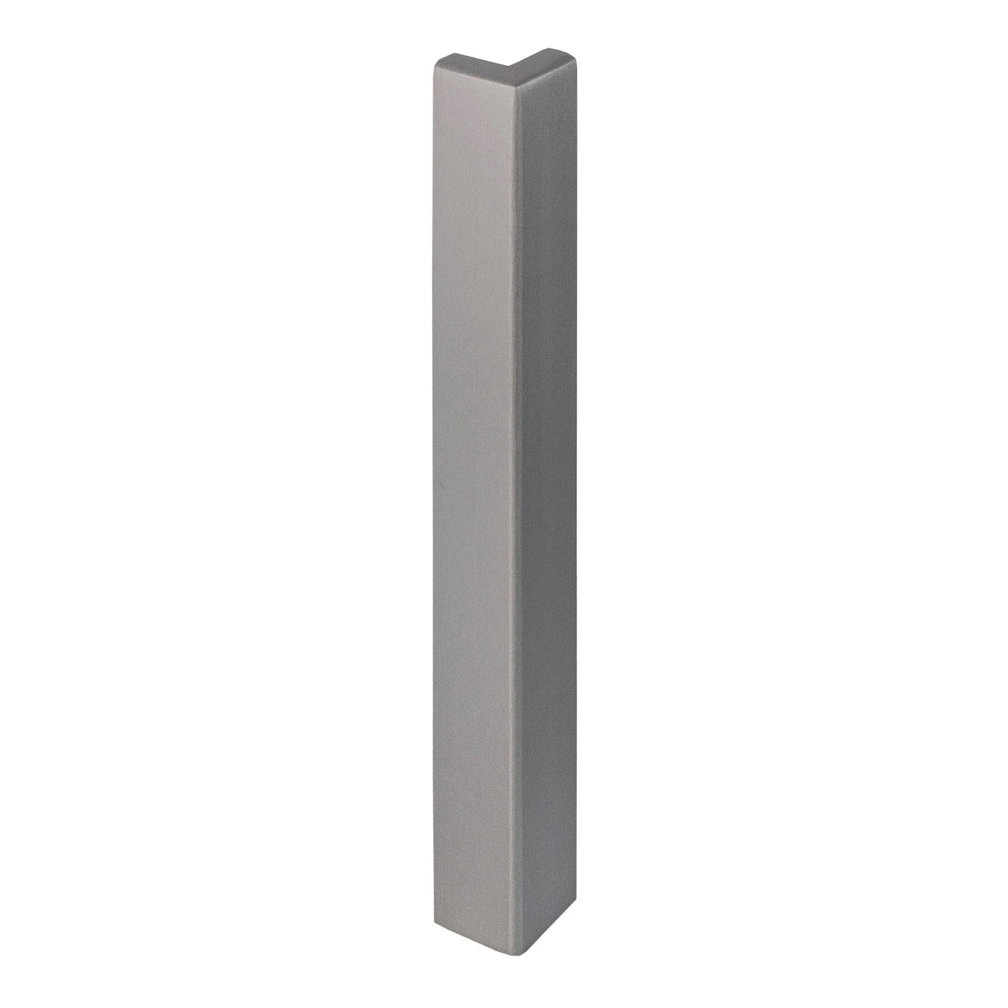 DURAL buitenhoek DURABAL BO aluminium gepoedercoat platinagrijs RAL 7036 120 mm 8 mm DURAL buitenhoek DURABAL BO aluminium gepoedercoat platinagrijs RAL 7036 120 mm 8 mm