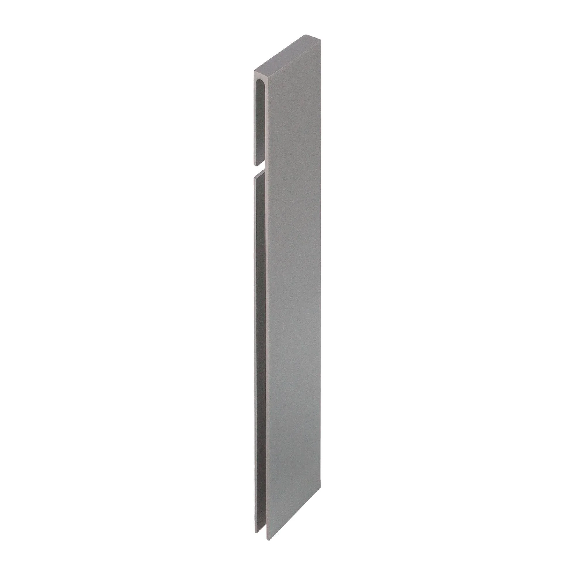 DURAL binnenhoek DURABAL BO aluminium gepoedercoat platinagrijs RAL 7036 100mm DURAL binnenhoek DURABAL BO aluminium gepoedercoat platinagrijs RAL 7036 100mm