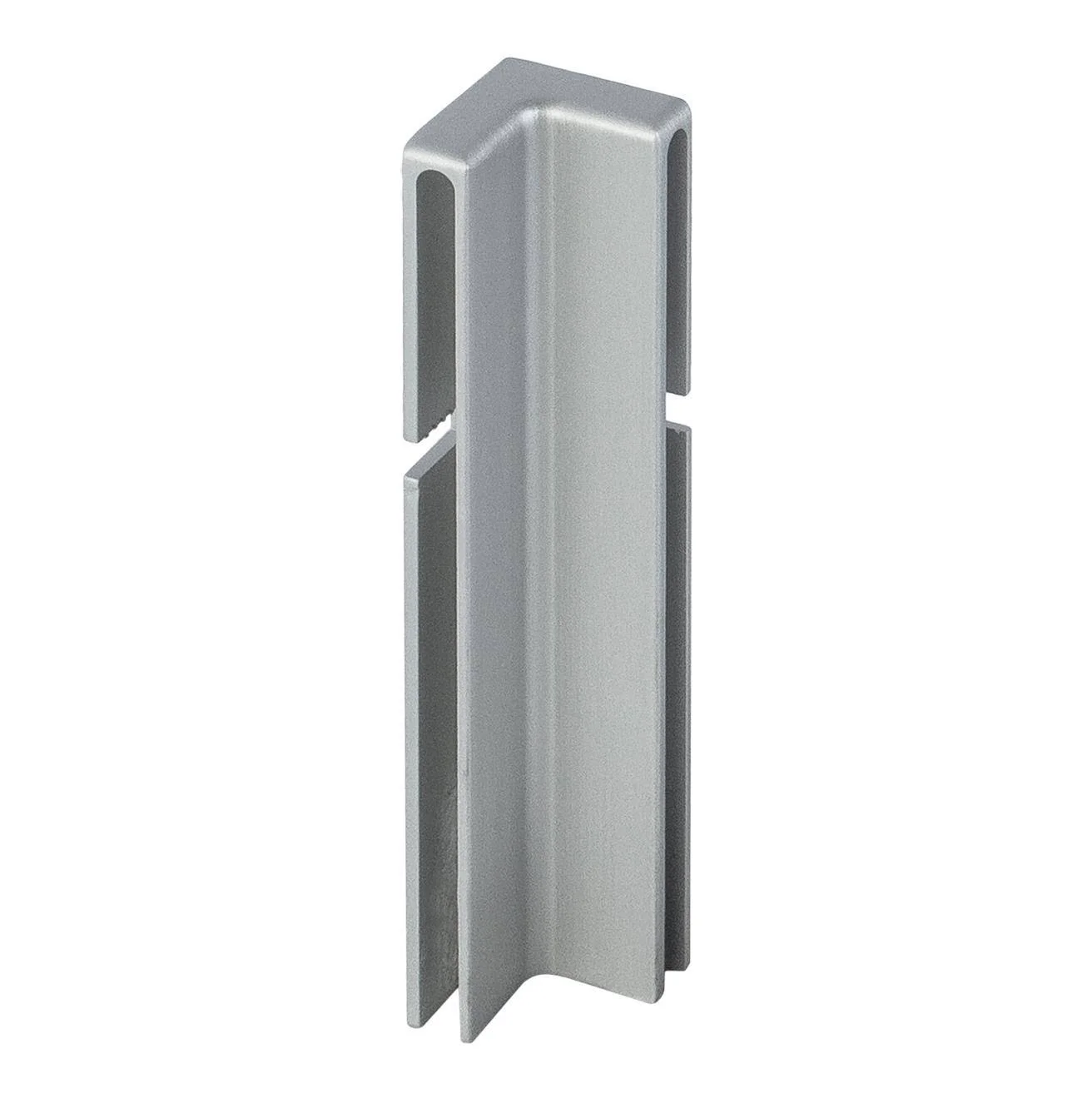 DURAL binnenhoek DURABAL BO aluminium geanodiseerd zilver 40mm 12mm
