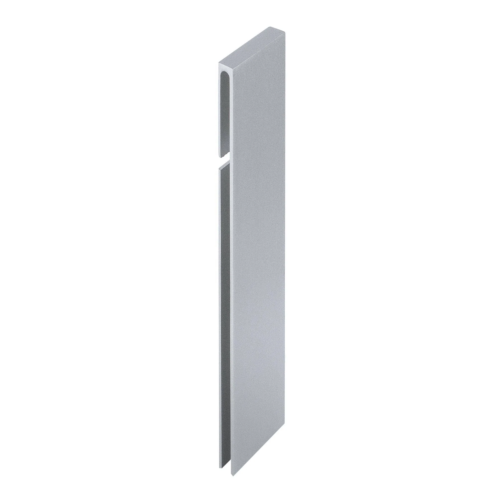 DURAL binnenhoek DURABAL BO aluminium geanodiseerd zilver 120mm 18mm