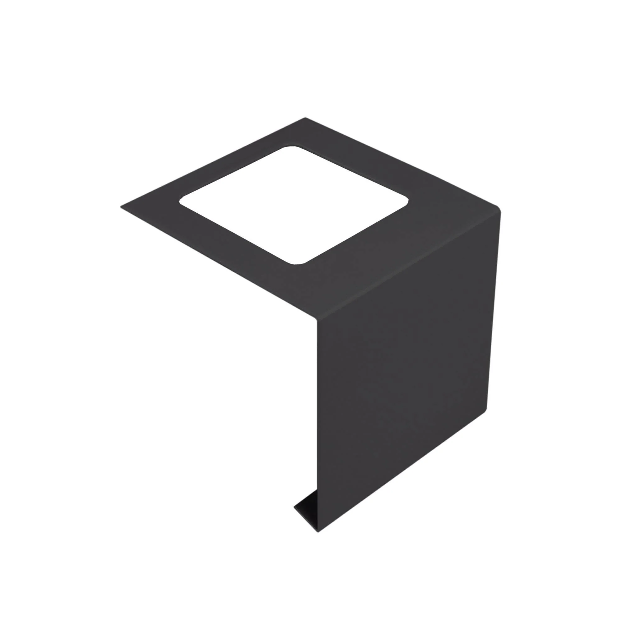 DURAL connector DURABAL BW aluminium gepoedercoat antraciet RAL 7016 75mm