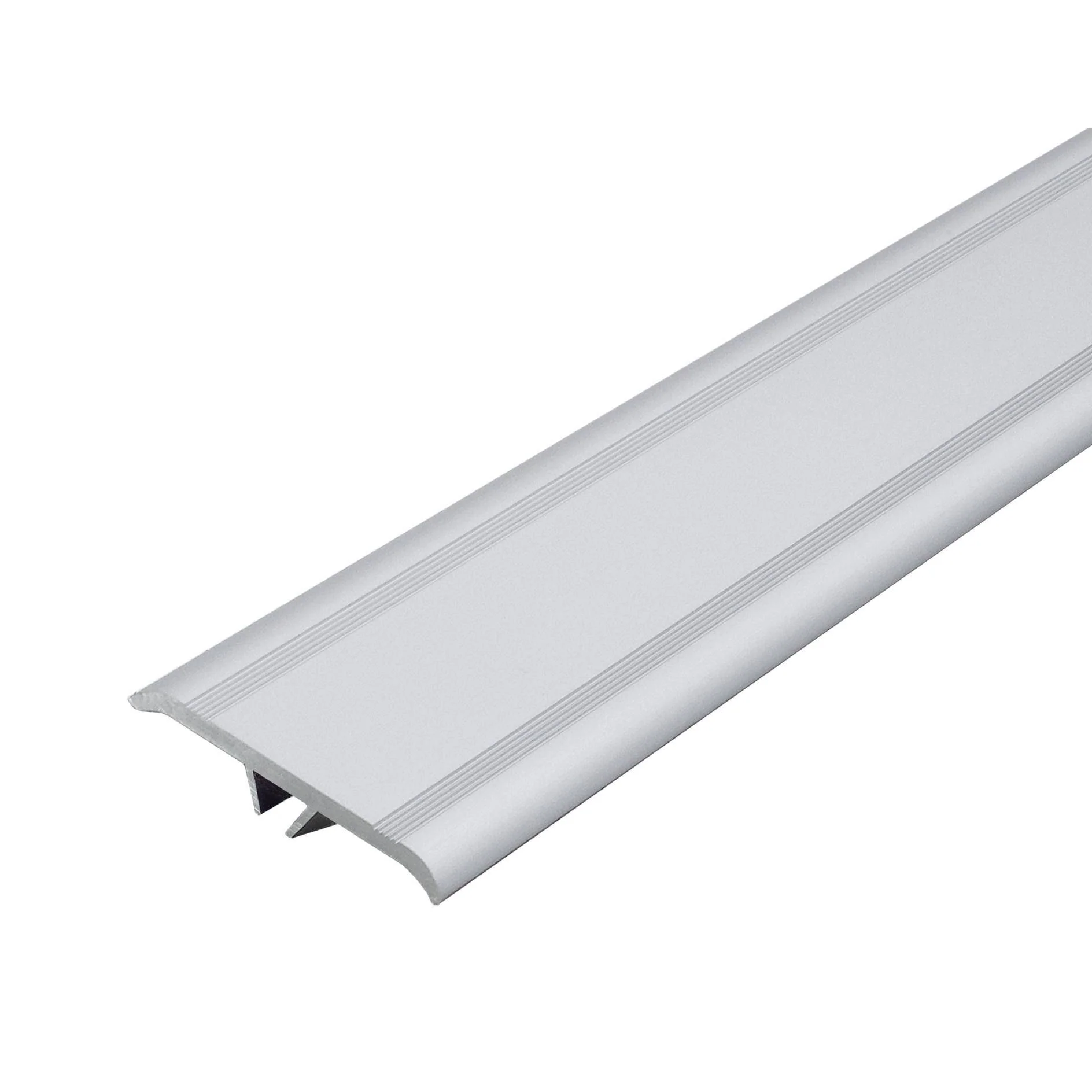 DURAL afdekprofiel DURAFLEX KF aluminium geanodiseerd zilver 90mm 300cm DURAL afdekprofiel DURAFLEX KF aluminium geanodiseerd zilver 90mm 300cm