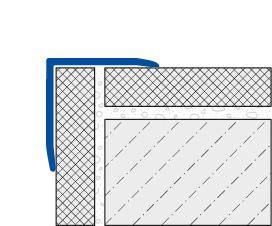 DURAL randbeschermingsprofiel DURAGARD EP RVS (V2A/304) naturel mat met beschermfolie 30mm 250cm